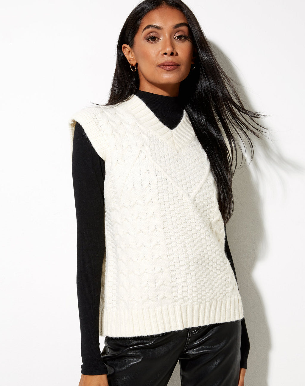 Gilet Qinna in avorio