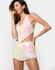 Immagine di Crystal Short in Fishcale Disc Sequin Oyster Shell