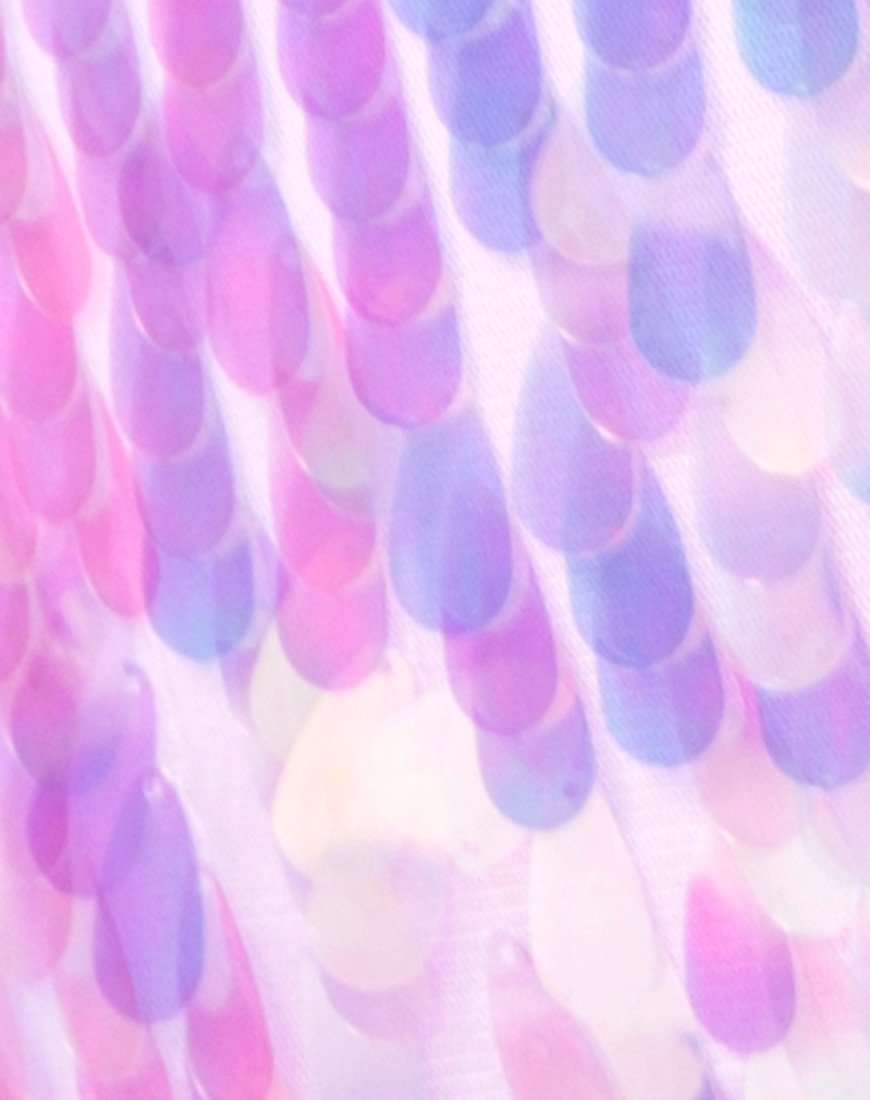 Immagine di Lesta Short in Opal Unicorn Sequin Pink