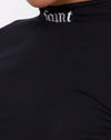 Nero con ricamo Saint