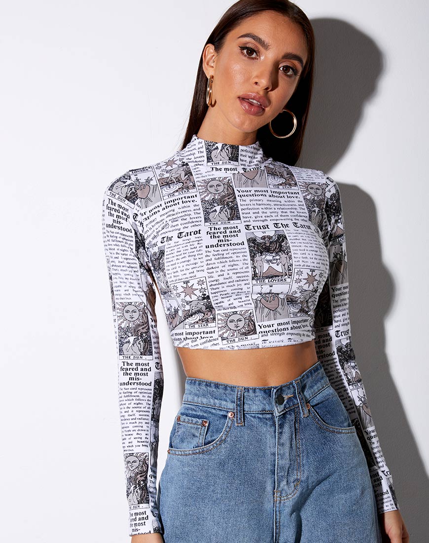 Immagine di Quelia Crop Top in Tarot