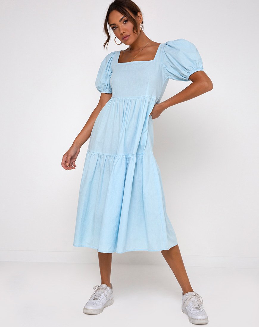 Immagine di Rachel Midi Dress in Sky Blue