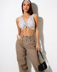 Immagine di Raeless Crop Top in tonalità Zebra