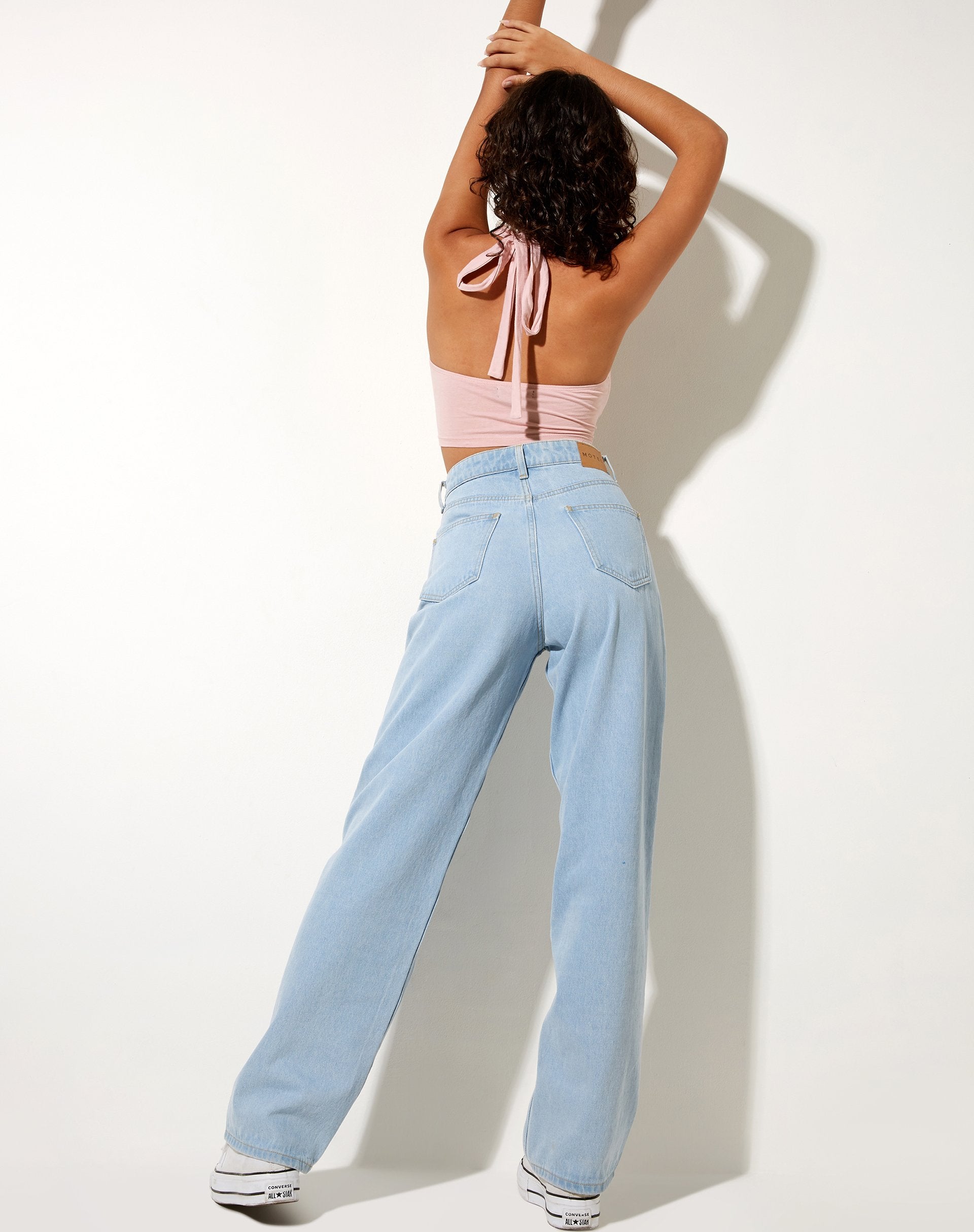 Immagine di Raino Crop Top in rosa Lady Motel Beach Club