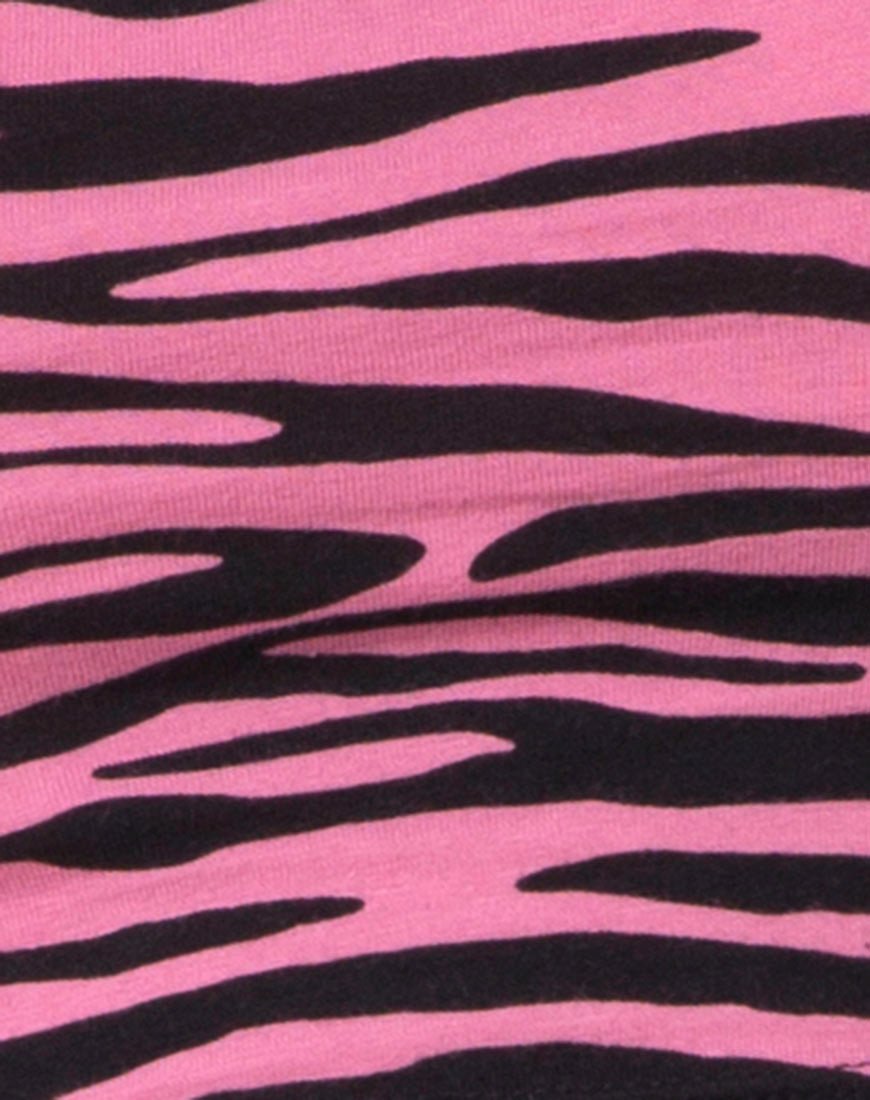 Immagine di Ramo Bandeau in Zips Zebra Pink