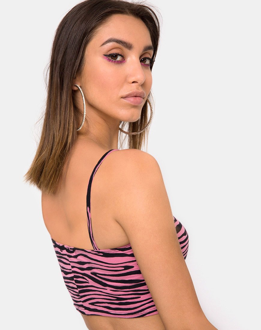Immagine di Ramo Bandeau in Zips Zebra Pink