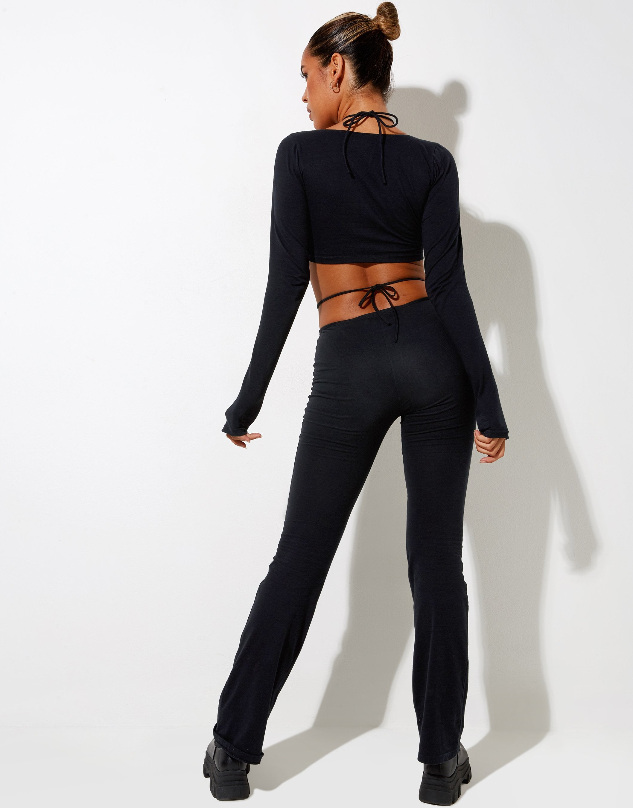 Immagine di Rana Crop Top nero