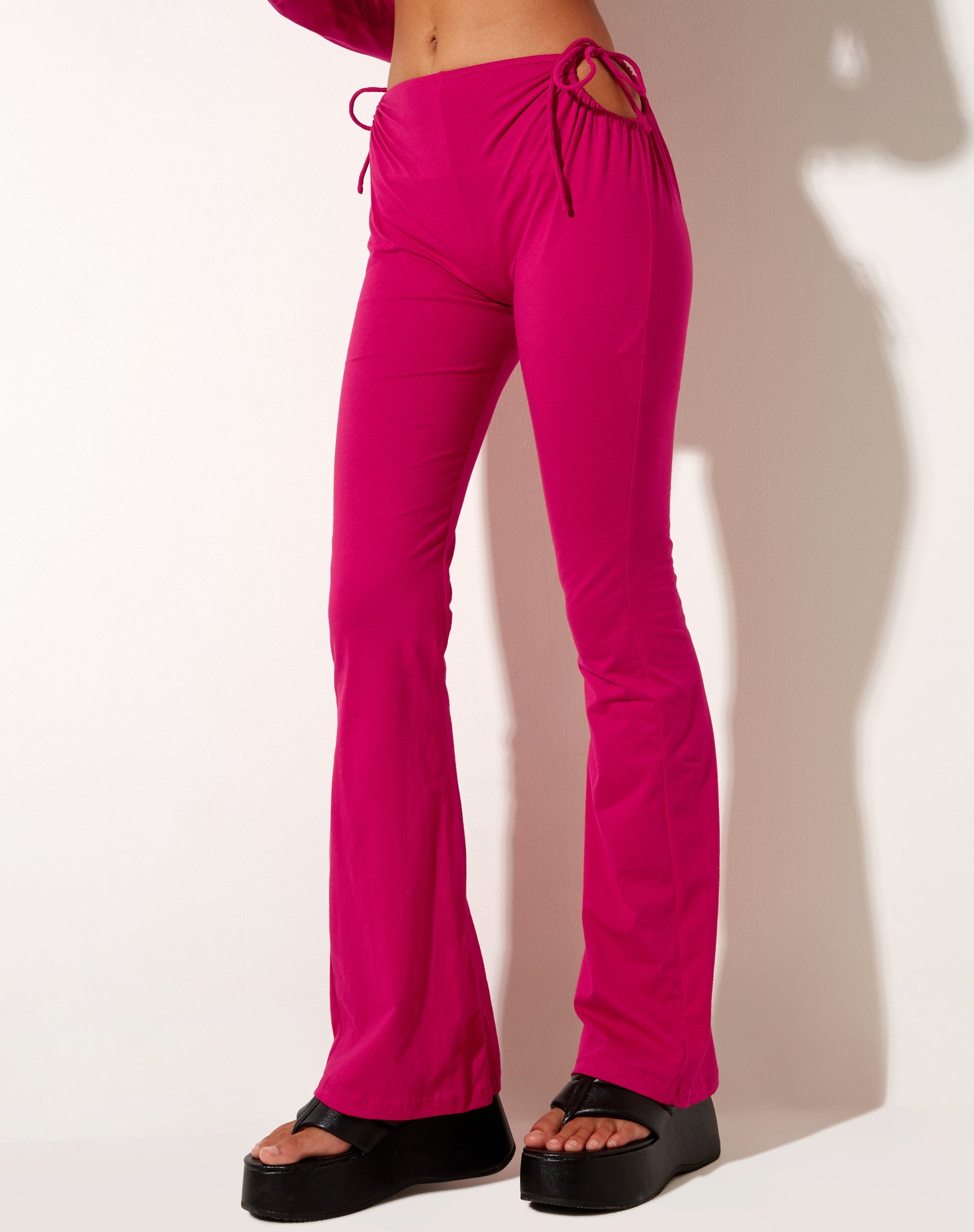 Immagine di Mileri Pantalone svasato in lycra Fandango Rosa