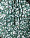 Campo floreale verde