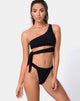 Immagine di Rawlins Bikini Top in Crinkle Rib Nero