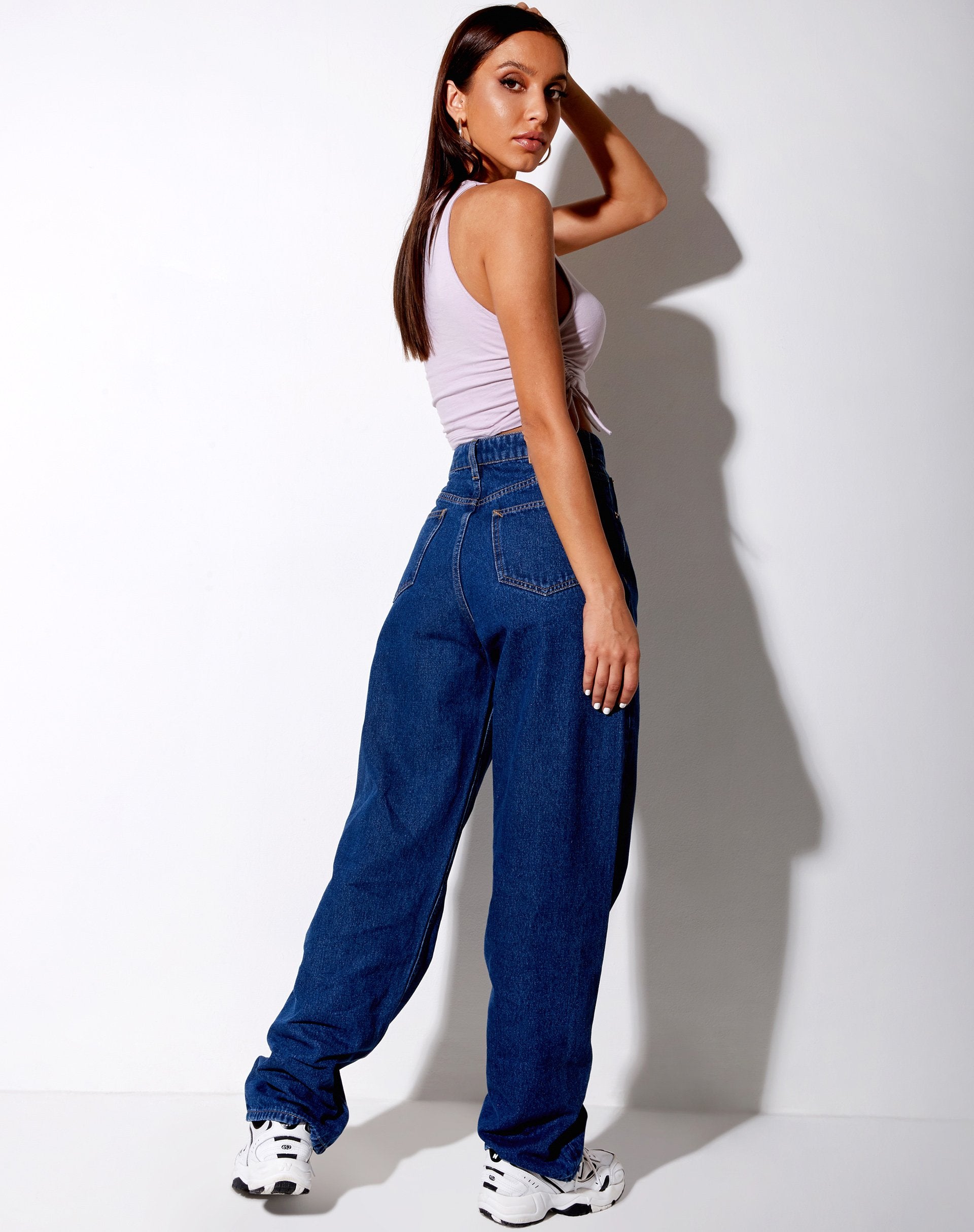 Immagine di Raze Crop Top in viola Cupido Embro