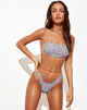 Immagine di Reema Bikini Top in Retro Tile