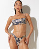 immagine di Reema Bikini Top in Abstract Butterfly Gold