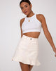 Immagine di Rena Mini Skirt in Ecru