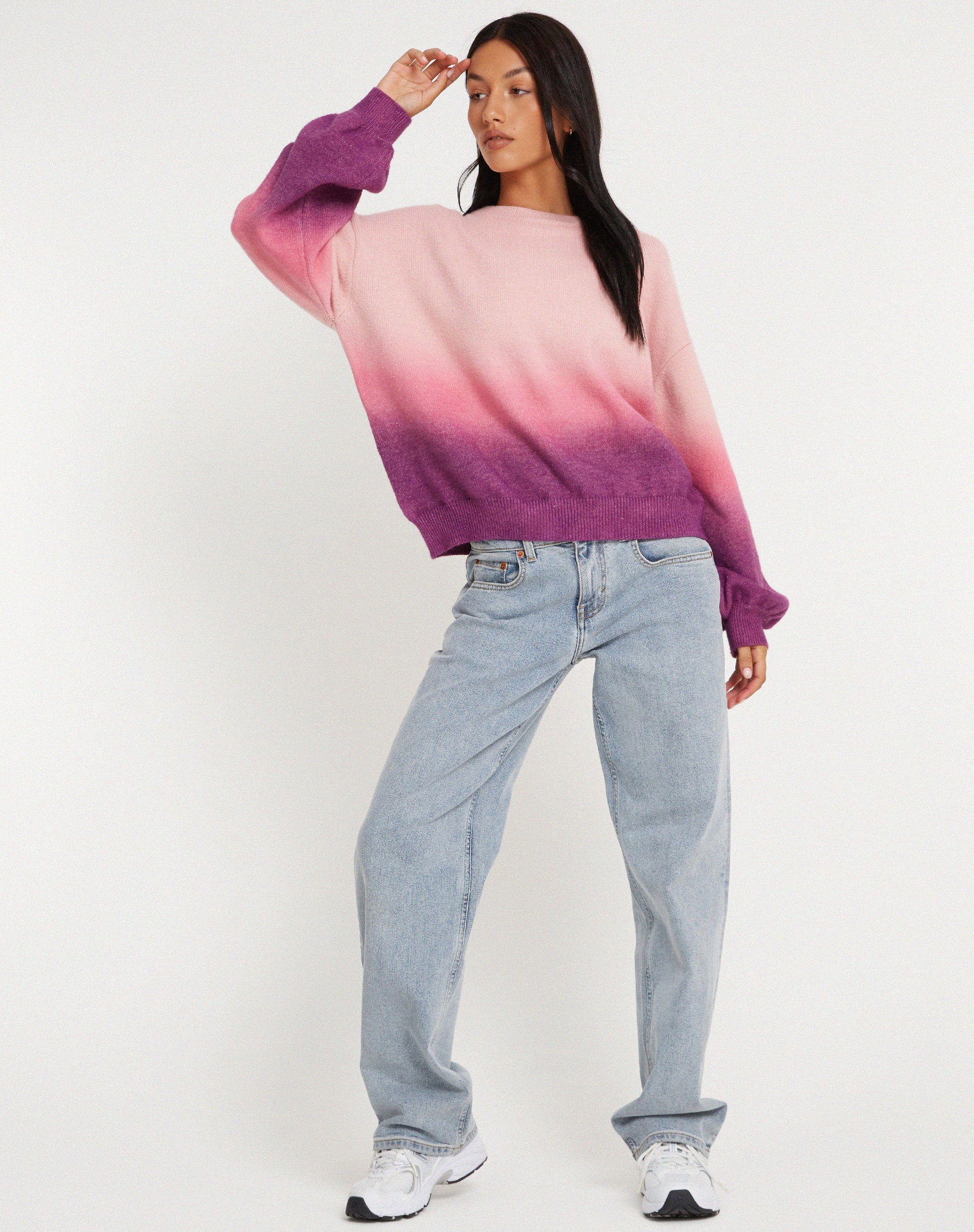 immagine di Akari Jumper in rosa sfumato