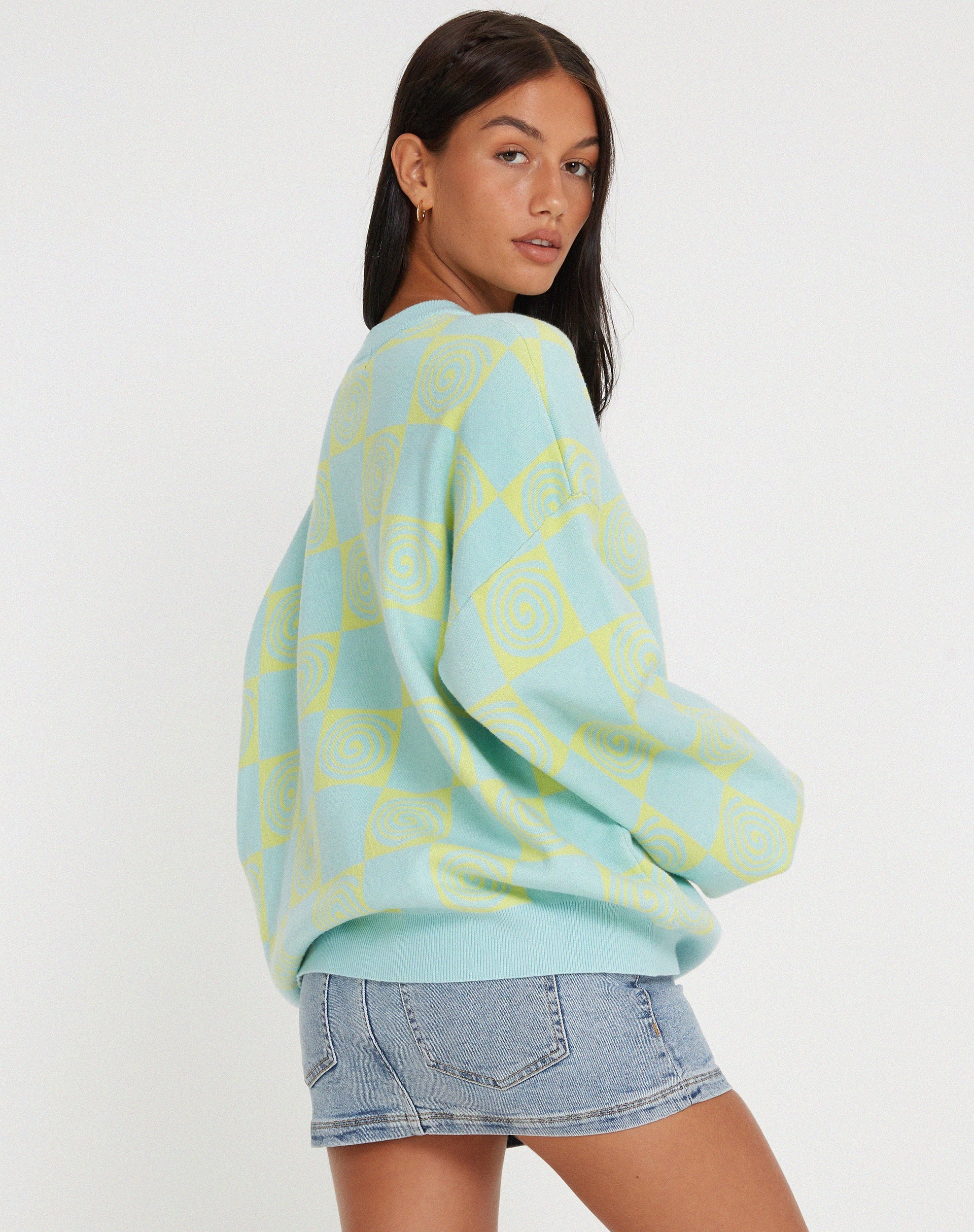 Immagine di Akari Jumper in Optiz Maze Blue