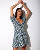 Immagine di Carie Mini Dress in Aster Blue
