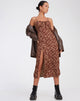 IMMAGINE DI Cypress Maxi Dress in marrone floreale terra