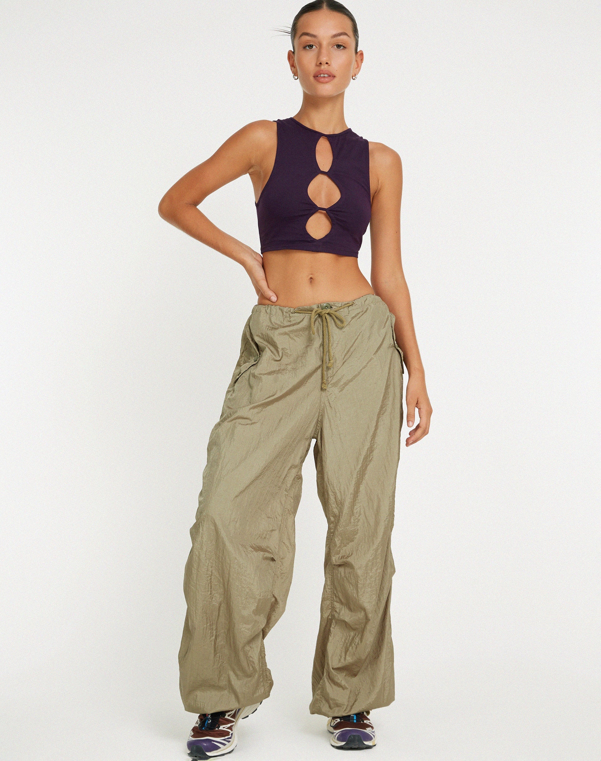 immagine di Danica Crop Top in Crown Jewel
