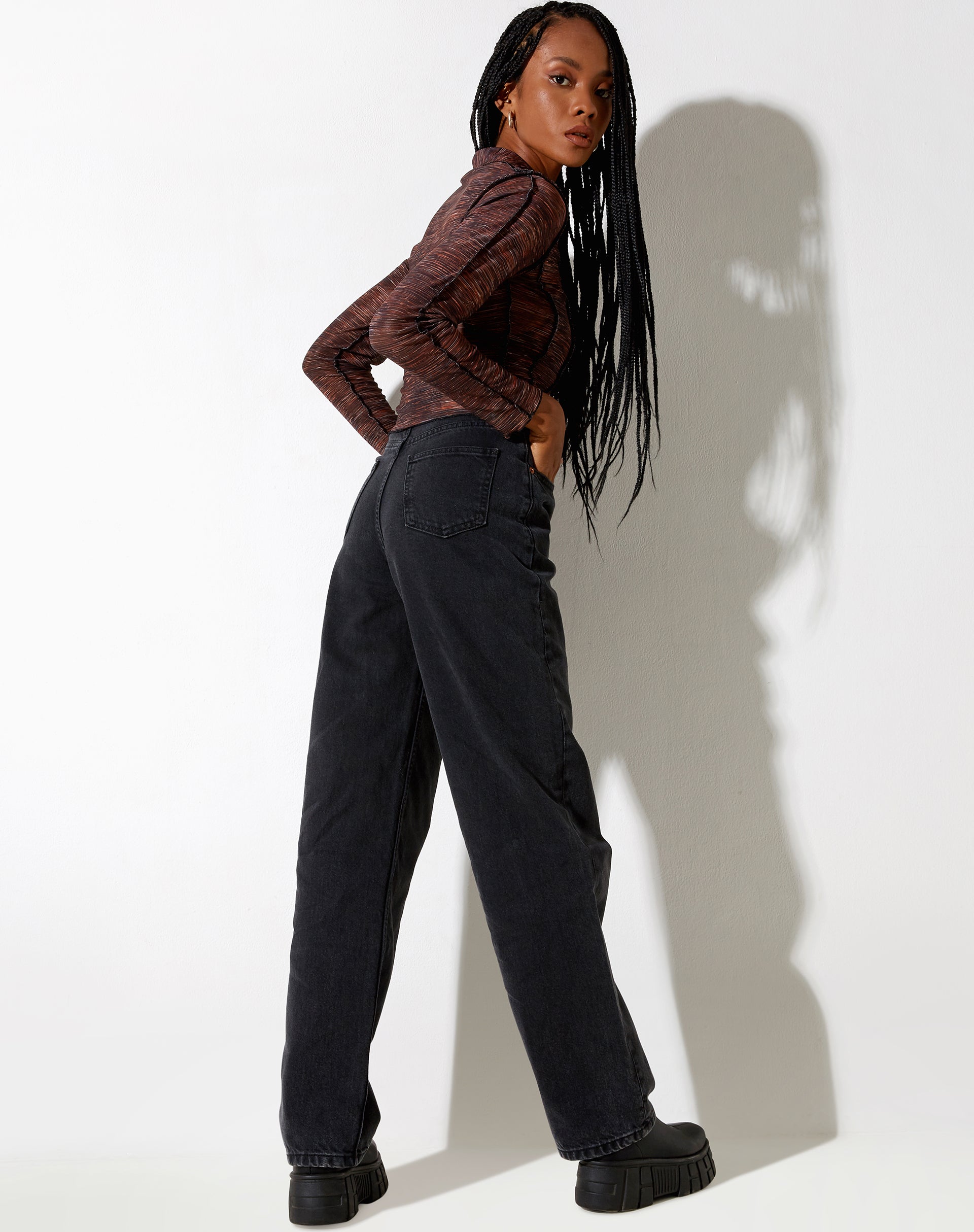Immagine di Keera Shirt in Summer Rays Brown