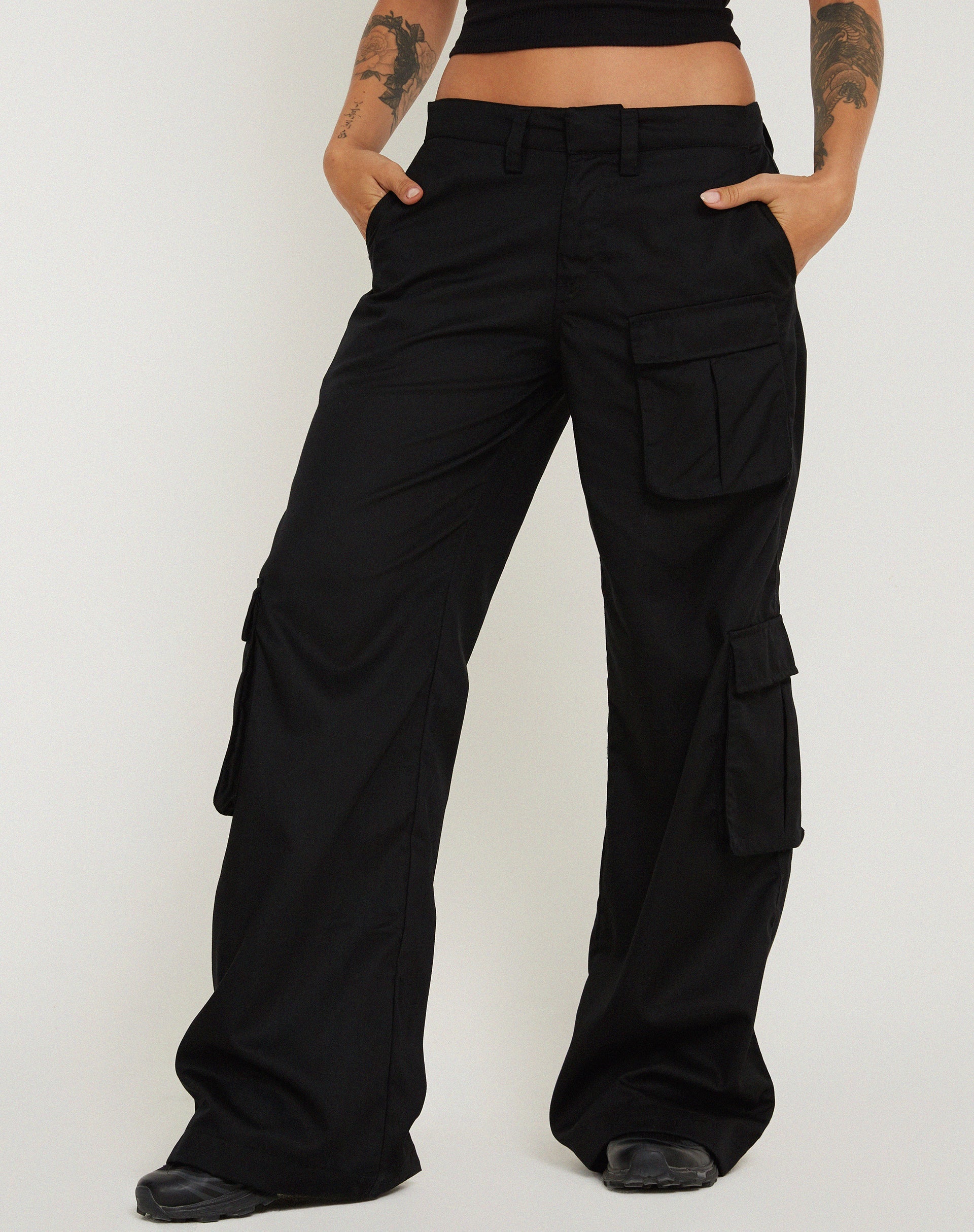 immagine di Lovis Cargo Trouser in nero