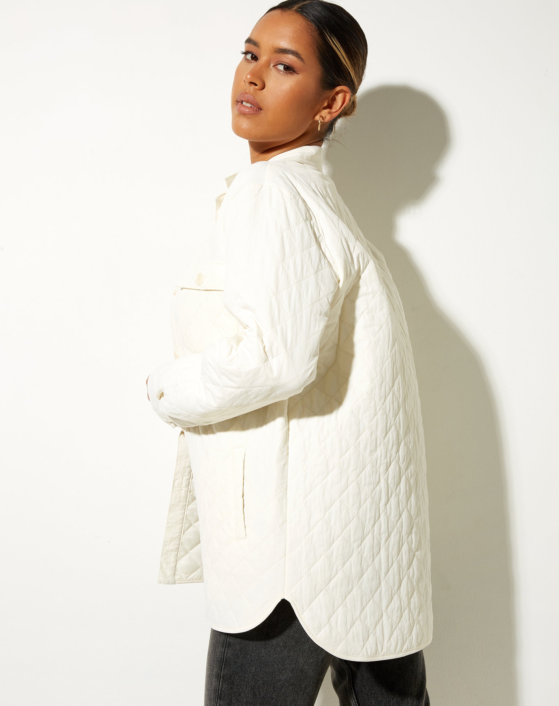 Immagine della camicia Marcel in bianco caldo trapuntato