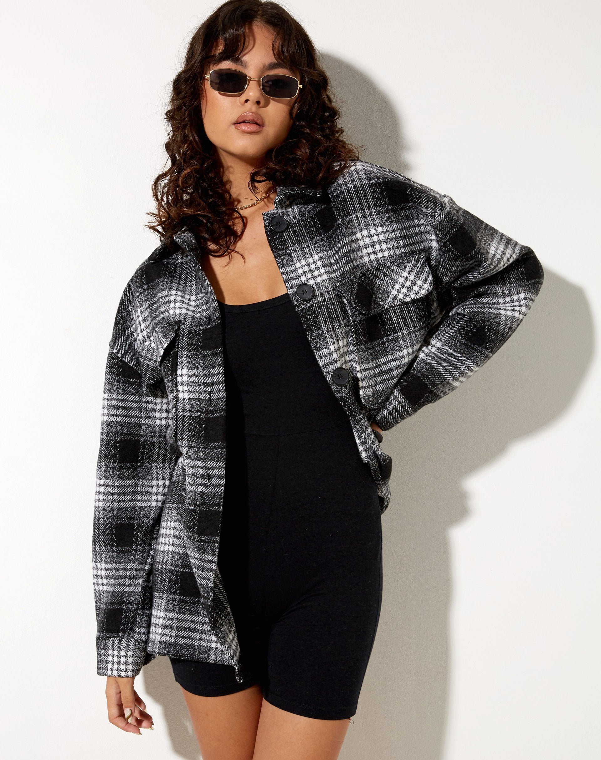 Immagine di Marcella Shirt in Check Black