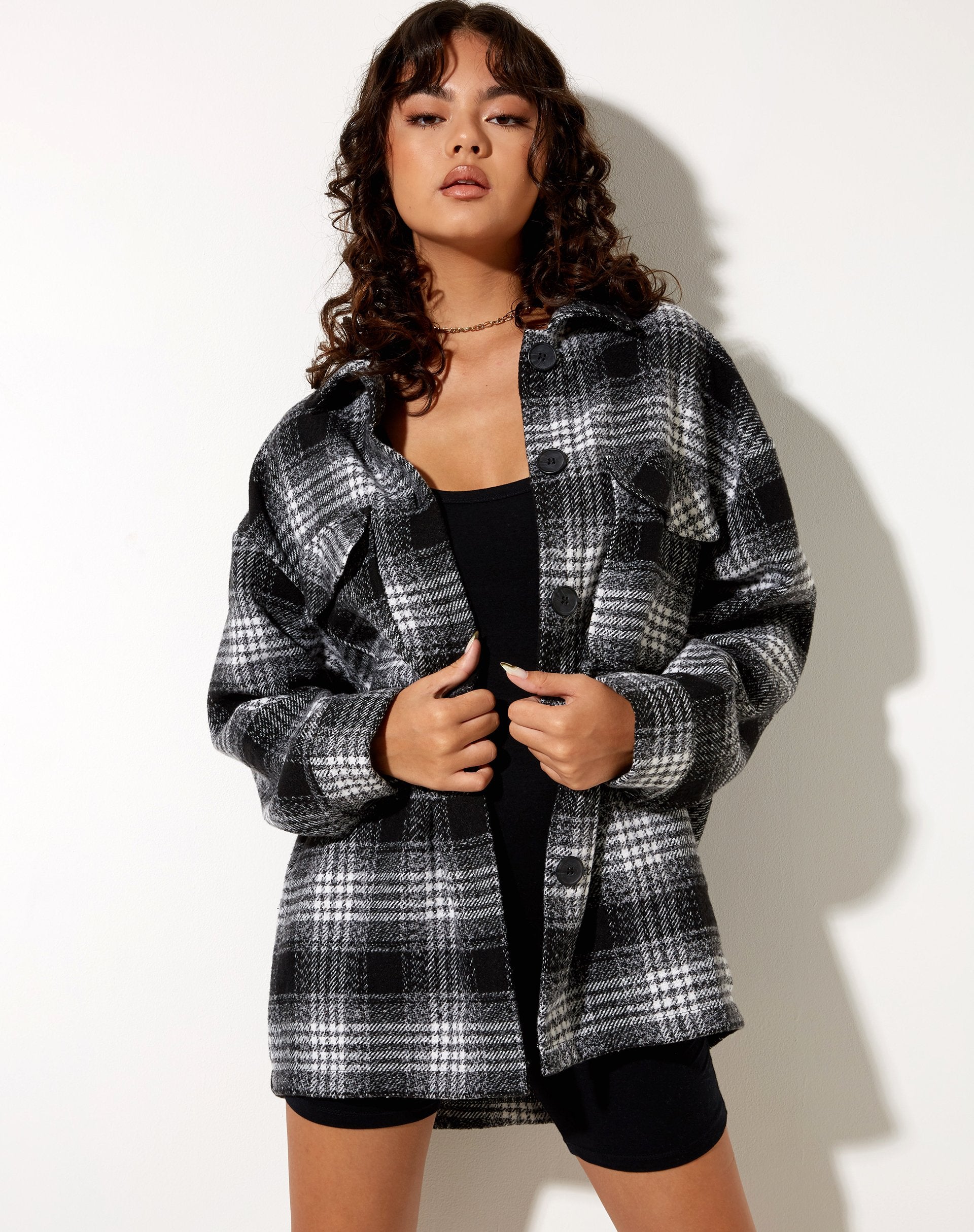 Immagine di Marcella Shirt in Check Black