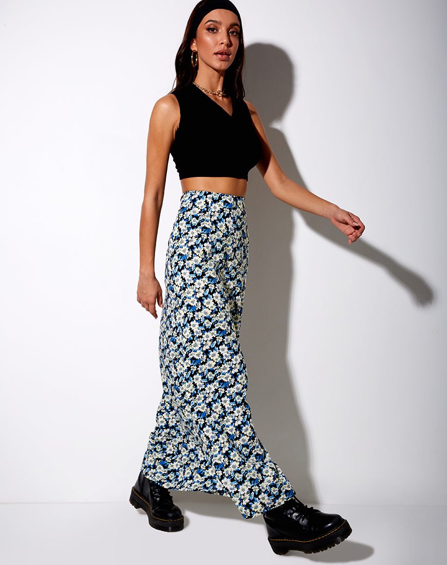 Immagine di Sayan Maxi Gonna in Blu Aster
