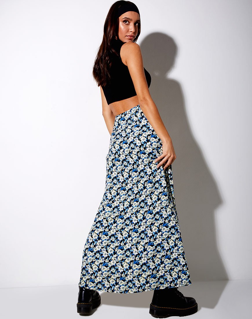 Immagine di Sayan Maxi Gonna in Blu Aster