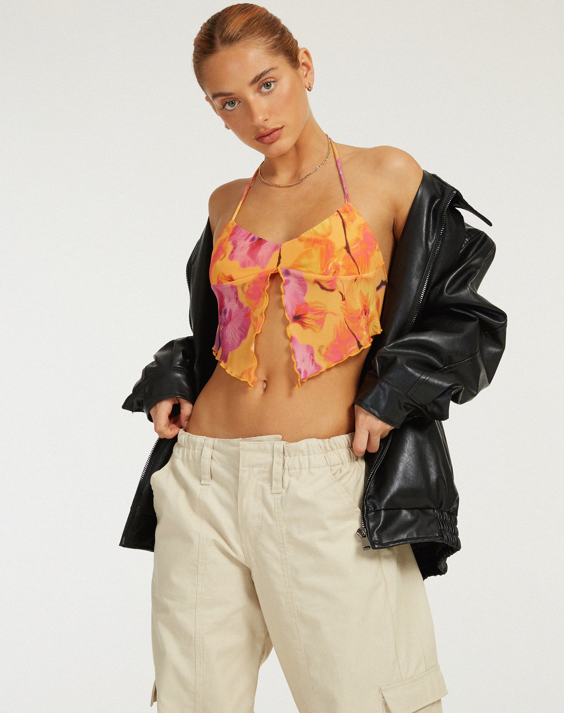 immagine di Shaman Cami Top in Blurred Orchid Peach