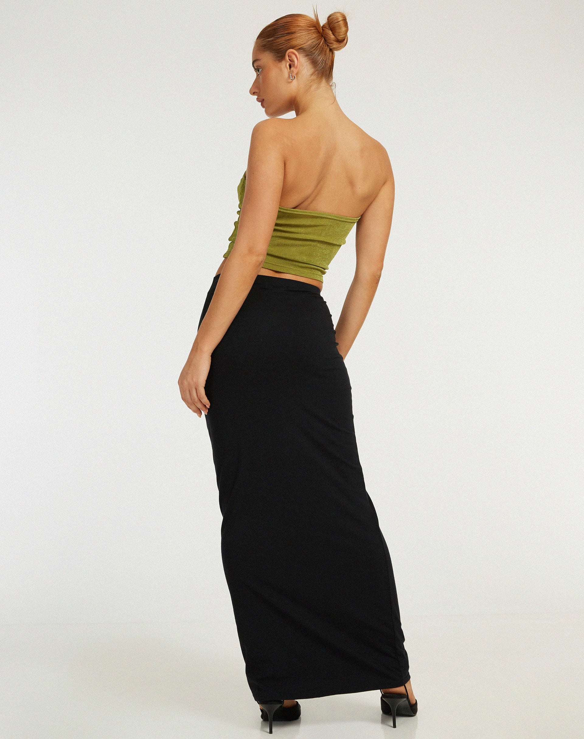 immagine di Tiska Bandeau Top in Lime