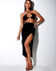 Immagine di Maxel Midi Skirt in Polycrepe Nero