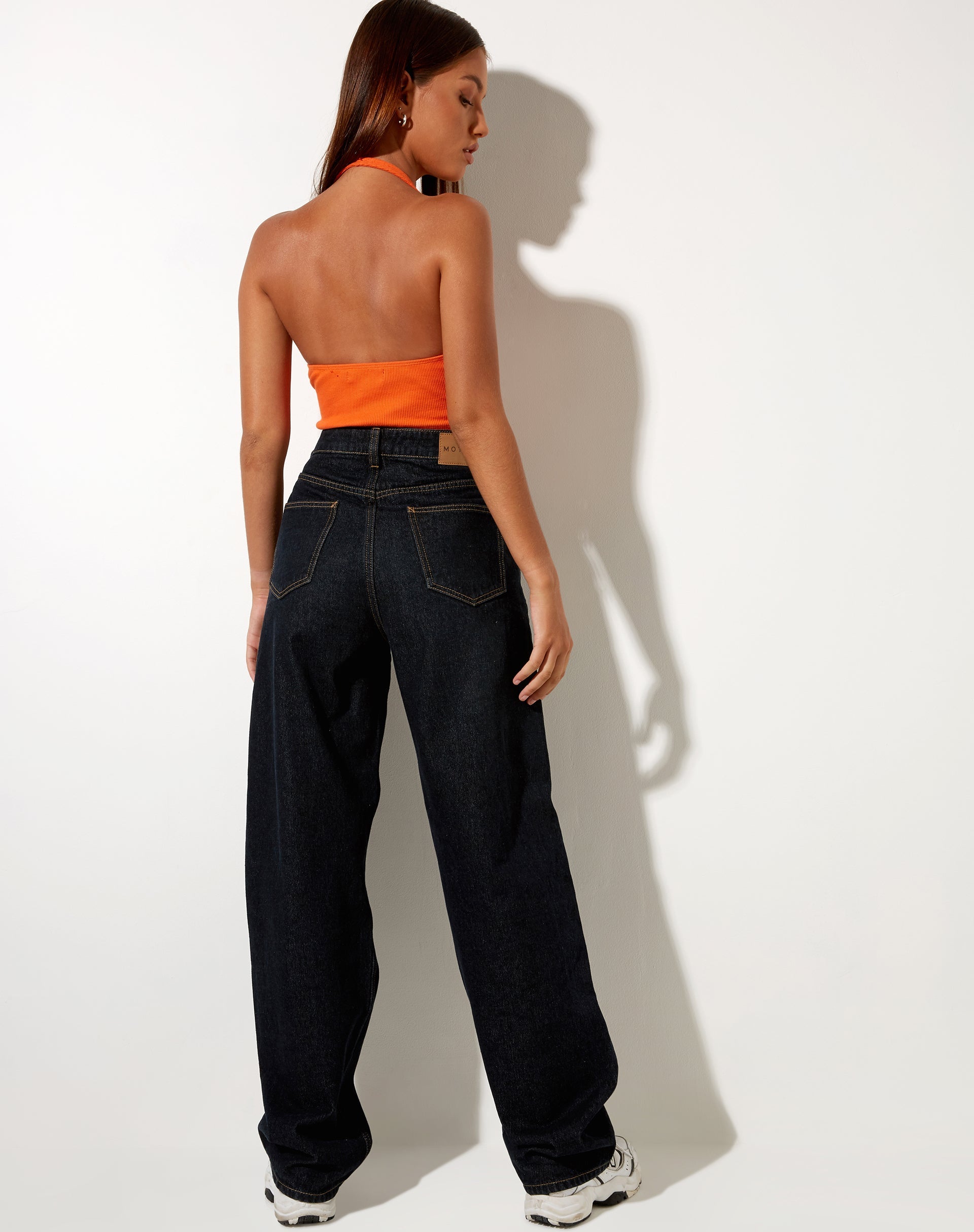 Immagine di Zagh Crop Top in Rib Coral Rose