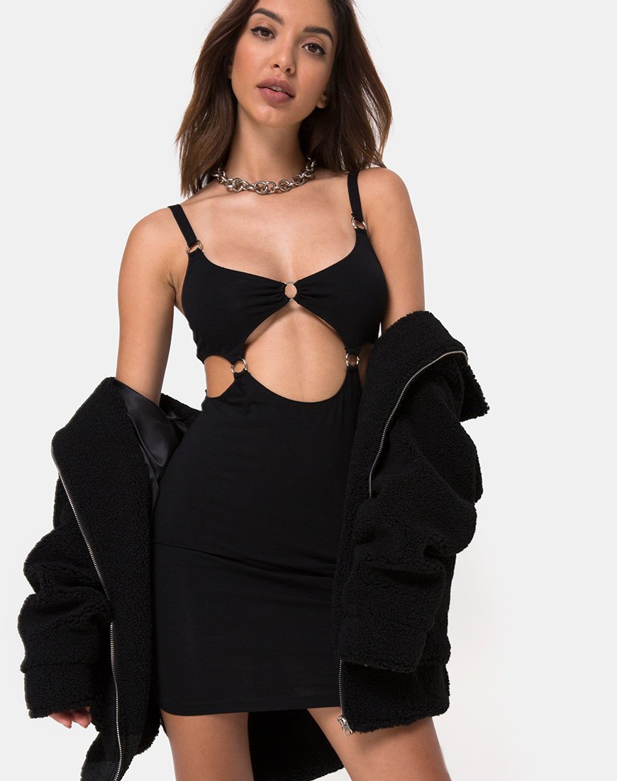 Abito Jezabel Cut Out in nero