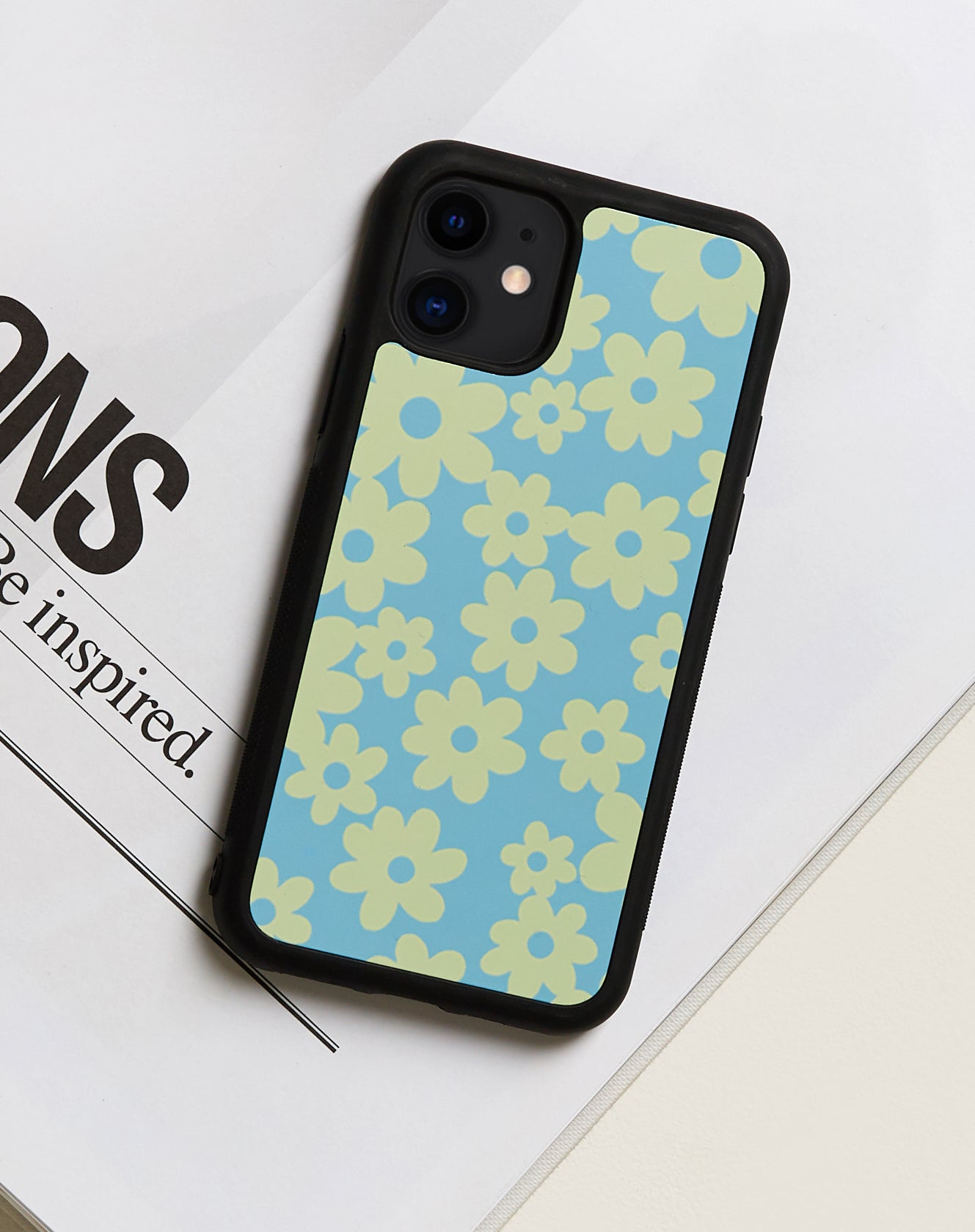 Immagine di Motel X Barbara Kristoffersen Custodia per Iphone in Retro Daisy Blu