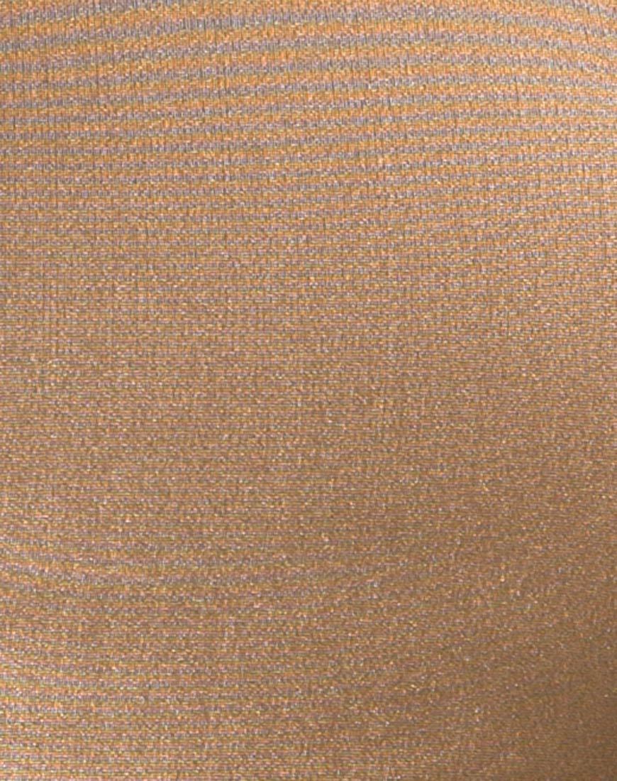 Immagine di Rhala Crop Top in nylon oro