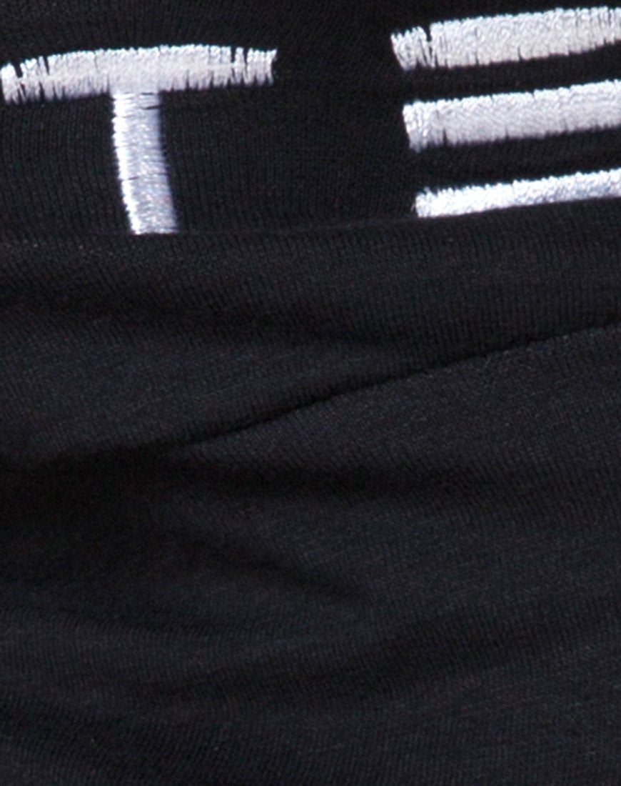 Immagine di Rhala Crop Top in Tokyo Techno Black Embro