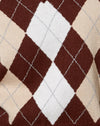 Maglia Argyle Tan