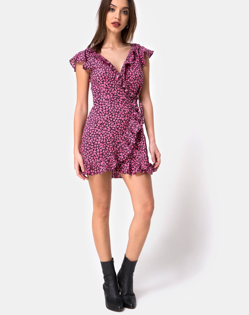 Immagine di Rica Dress in Rosa Ditsy