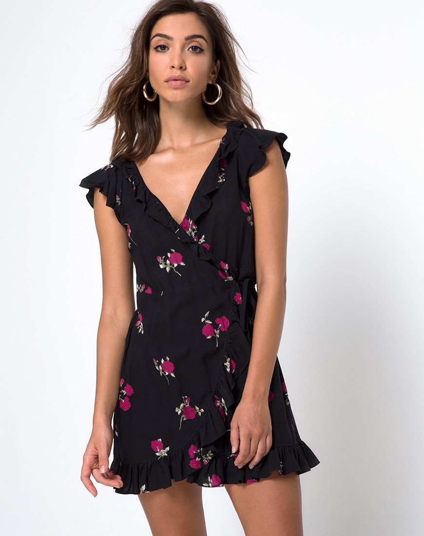 Abito Rica Skater in Grunge Rose