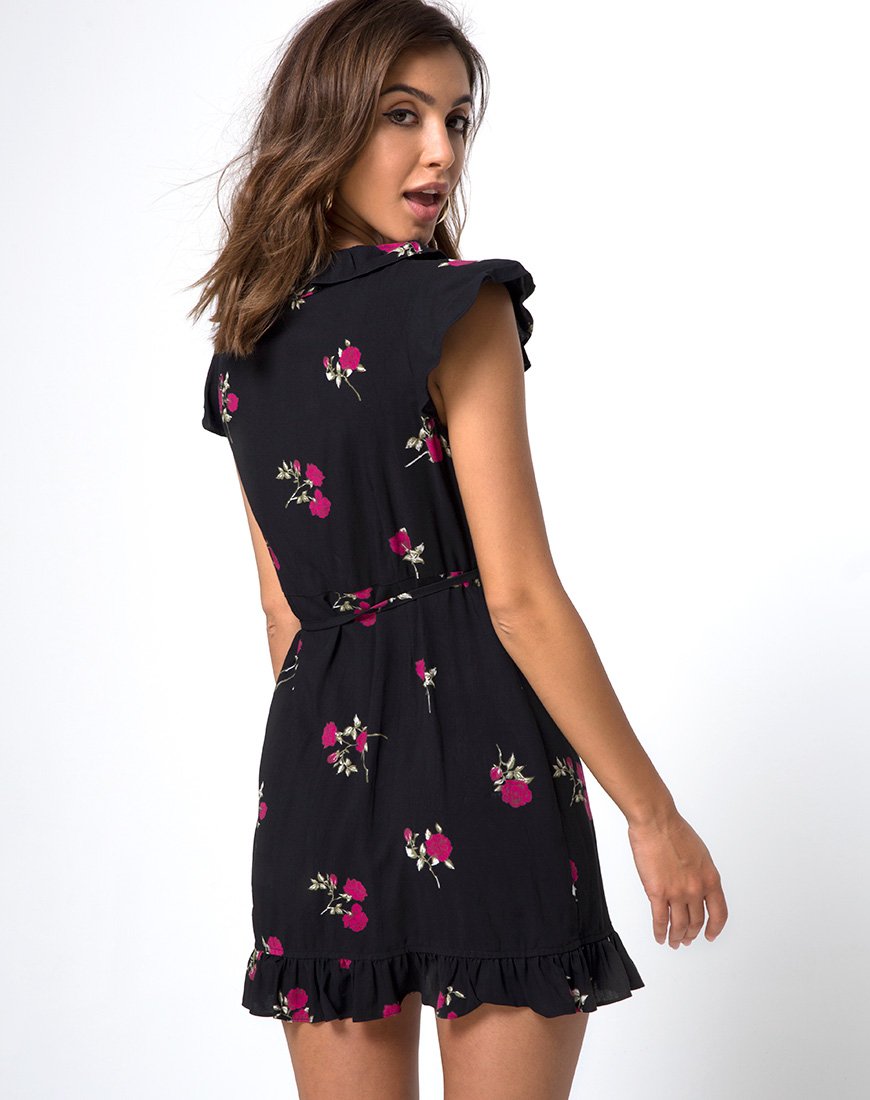 Abito Rica Skater in Grunge Rose