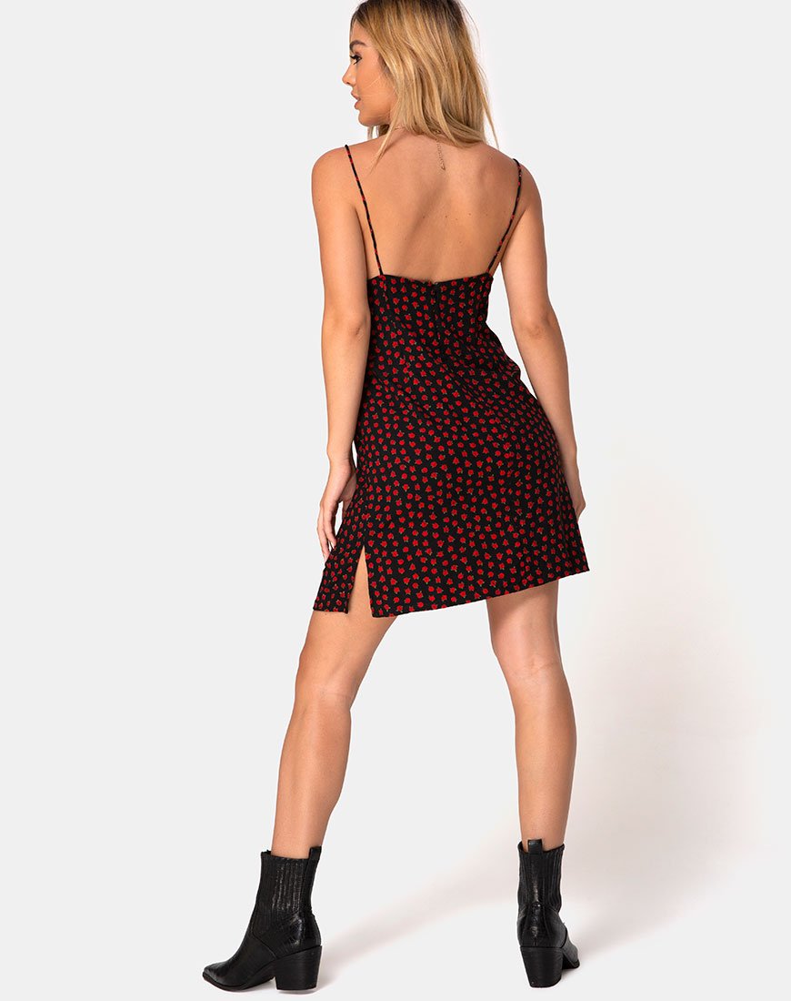 Immagine di Rilia Dress in Dotty Rose Red