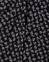 Base scura Floreale Nero