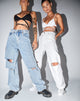 Immagine di Rips Parallel Jean in White Wash
