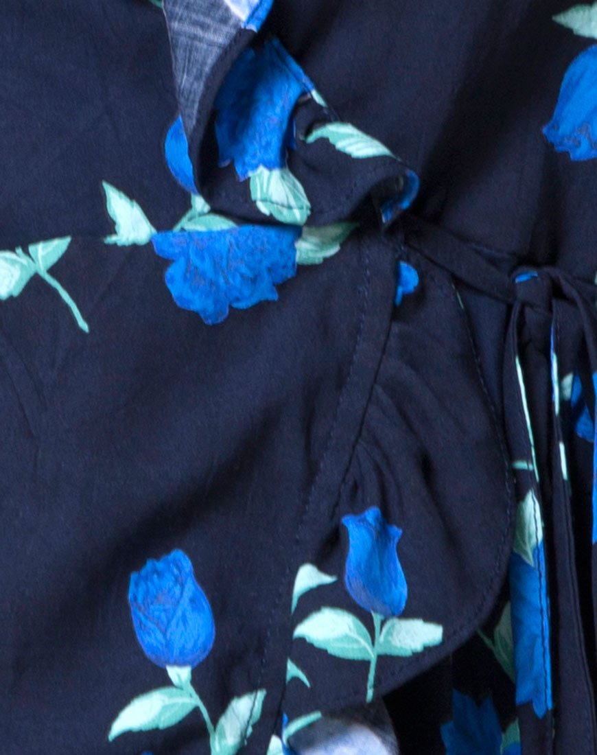 Immagine di Riser Dress in Midnight Blue Rose