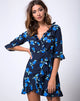 Immagine di Riser Dress in Midnight Blue Rose