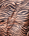 Zebra nero e marrone