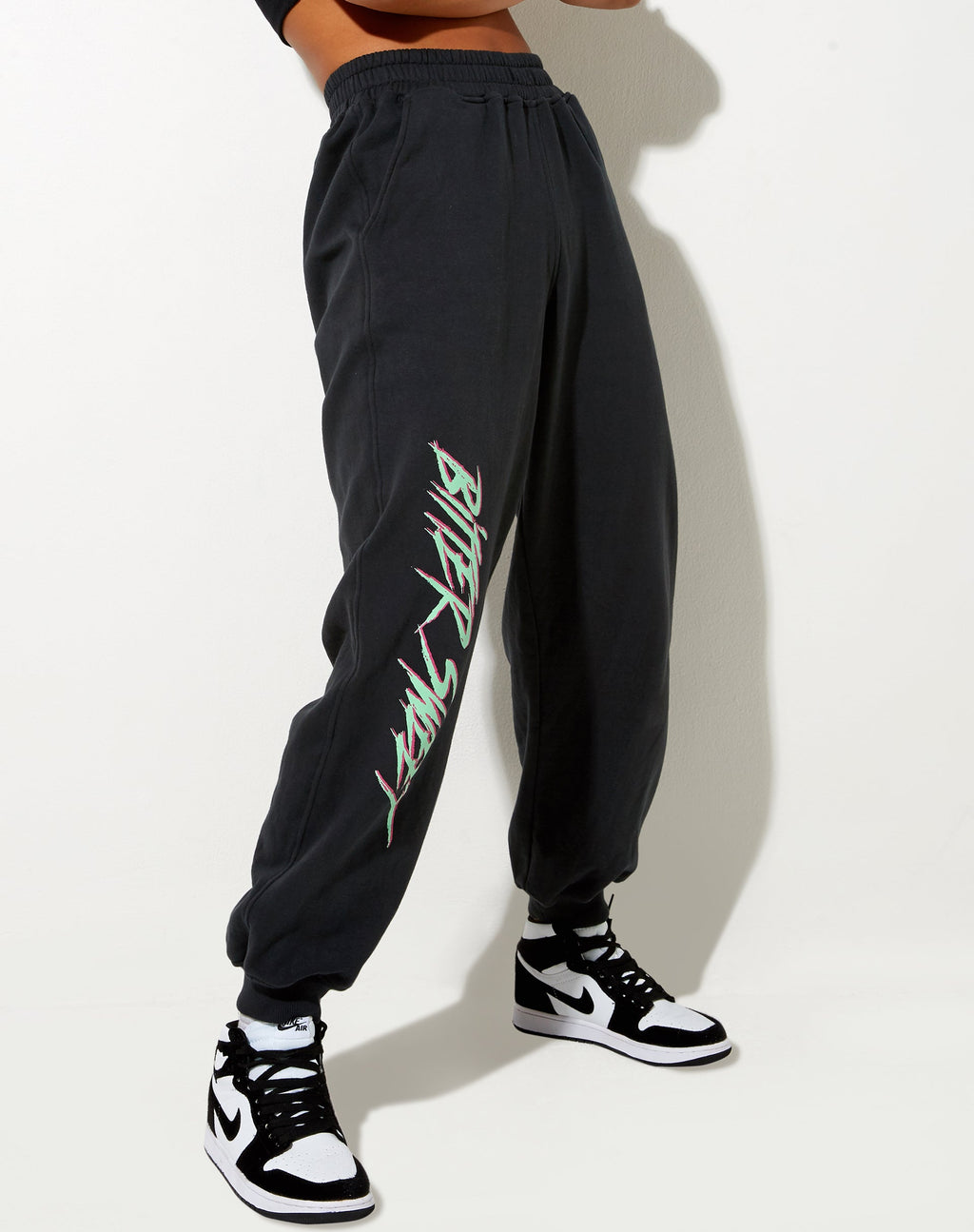 Roider Jogger in nero vintage agrodolce