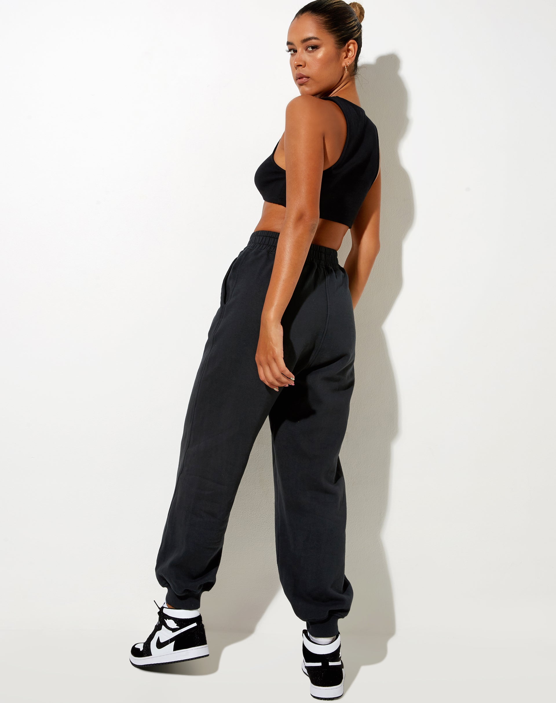 Immagine di Roider Jogger in nero vintage Bittersweet
